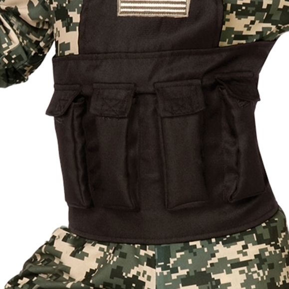 New! BOYS Navy Seal Costume.  MEDIUM ( 8 ) - Picture 3 of 4